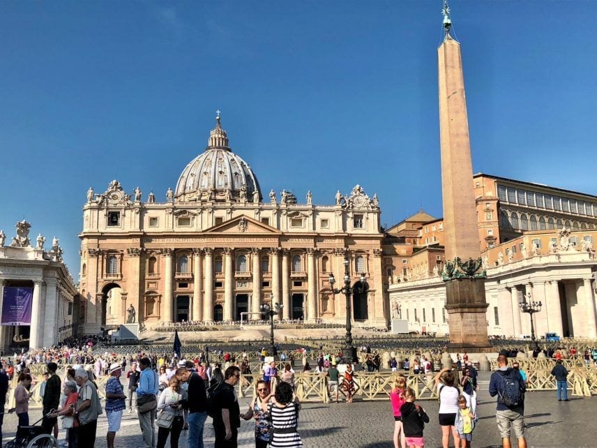 St. Peter's Square Vatican City Rome Italy
